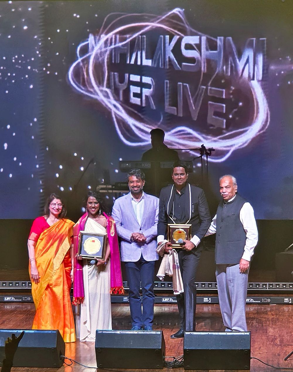 Mahalakshmi Iyer and Shriram Iyer Perform at ‘Melodies for Change’ in Mumbai